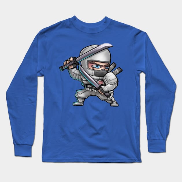 Storm Shadow Long Sleeve T-Shirt by mprokolo corgi